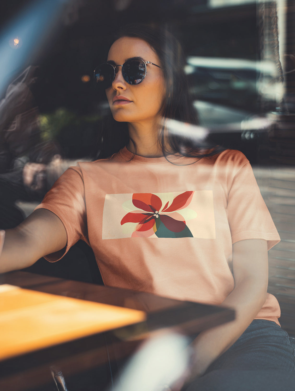 Fiore 2.0 Designer Fashion T-Shirt | Women's Ultra Cotton Tee